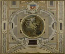 Esquisse pour la galerie des Métiers de l'Hôtel de Ville : Sciences, 1890. Creator: Pierre Victor Galland