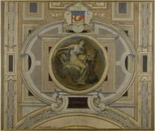 Esquisse pour la galerie des Métiers de l'Hôtel de Ville : Sciences, 1890. Creator: Pierre Victor Galland