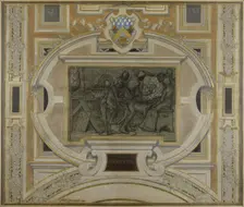 Esquisse pour la galerie des Métiers de l'Hôtel de Ville : Verriers, 1890. Creator: Pierre Victor Galland