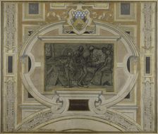 Esquisse pour la galerie des Métiers de l'Hôtel de Ville : Verriers, 1890. Creator: Pierre Victor Galland