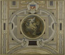 Esquisse pour la galerie des Métiers de l'Hôtel de Ville : Sciences, 1890. Creator: Pierre Victor Galland