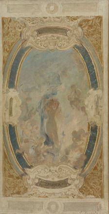 Esquisse pour la galerie Lobau de l'Hôtel de Ville de Paris : Le Jour, 1890. Creators: Georges-Picard Picard, Auguste Charles Risler