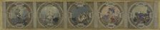 Esquisse pour la galerie Lobau de l'Hôtel de Ville de Paris : L'Art. L'Histoire..., 1890. Creators: Georges-Picard Picard, Auguste Charles Risler