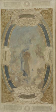 Esquisse pour la galerie Lobau de l'Hôtel de Ville de Paris : Le Jour, 1890. Creators: Georges-Picard Picard, Auguste Charles Risler