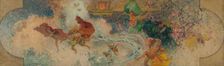 Esquisse pour la mairie d'Aubervilliers : Allégorie (plafond de la salle des fêtes), 1906. Creator: Henri Gaston Darien