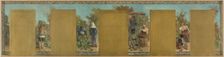 Esquisse pour la mairie de Bagnolet : Automne. Les cultures de Bagnolet., 1893. Creator: Pierre Vauthier