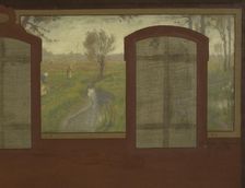 Esquisse pour la mairie de Fresnes : Les bords de la Bièvre. Fresnes. Aux bords de la..., 1905. Creator: Jean Joseph Enders