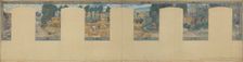 Esquisse pour la mairie de Fresnes : Paysage. Travaux des champs, 1905. Creator: Victor Menu