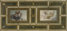 Esquisse pour la mairie de Saint-Maur-des-Fossés : La Nuit et le Jour, 1883. Creator: Paul Albert Baudouin
