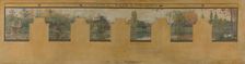 Esquisse pour la mairie de Vincennes : Le lac Daumesnil, 1898. Creator: Maurice Chabas