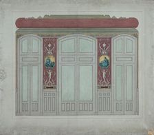 Esquisse pour la mairie du 15e arrondissement : La Patrie - L'enfant, 1884. Creator: Georges Hervy