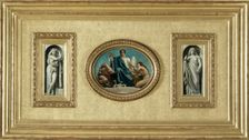 Esquisse pour la salle d'audience de la Cour des Assises du Palais de Justice de Paris..., c.1866. Creator: Leon Joseph Florentin Bonnat