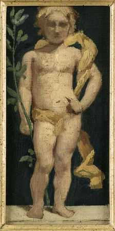 Esquisse pour la salle d'audience de la Cour des Assises du Palais de Justice de..., c.1866-1873. Creator: Leon Joseph Florentin Bonnat