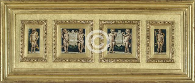 Esquisse pour la salle d'audience de la Cour des Assises du Palais de Justice de..., c1866-1873. Creator: Leon Joseph Florentin Bonnat.