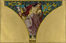 Esquisse pour la salle des Fêtes de l'Hôtel de Ville de Paris : L'Auvergne, 1891. Creator: François Emile Ehrmann
