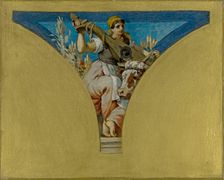 Esquisse pour la salle des Fêtes de l'Hôtel de Ville de Paris : Le Berry, 1891. Creator: François Emile Ehrmann