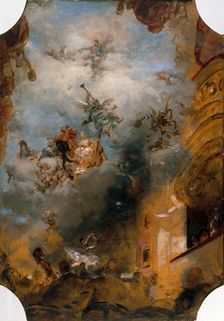 Esquisse pour la salle des Fêtes de l'Hôtel de Ville de Paris : La musique à travers les âges, 1889. Creator: Henri Gervex