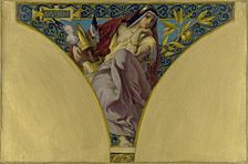 Esquisse pour la salle des Fêtes de l'Hôtel de Ville de Paris : L'Auvergne, 1891. Creator: François Emile Ehrmann