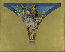 Esquisse pour la salle des Fêtes de l'Hôtel de Ville de Paris : Le Berry, 1891. Creator: François Emile Ehrmann