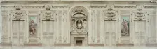 Esquisse pour la salle des mariages de la mairie de Courbevoie : L'amour - L'hyménée, 12–1884. Creator: Theobald Chartran