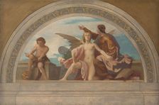 Esquisse pour le salon des Lettres de l'Hôtel de Ville de Paris : La philosophie affran..., c.1890. Creator: Leon Pierre Urbain Bourgeois