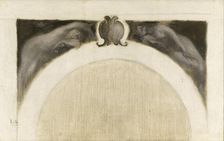 Esquisse pour le salon des Sciences de l'Hôtel de Ville de Paris : La Botanique - La Médecine, c1889 Creator: Eugene Carriere