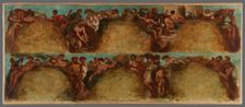 Esquisse pour le salon du Roi du Palais Bourbon - L'Agriculture. La Guerre, begins 1849 ends 1854. Creator: Pierre Andrieu