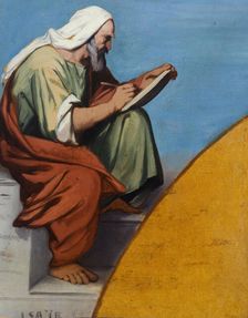 Esquisse pour l'église Saint-Jacques-Saint-Christophe de la Villette : Isaïe, c.1843. Creator: Jean-François Brémond