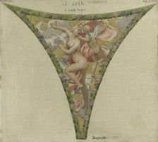 Esquisse pour l'escalier des fêtes de l'Hôtel de Ville : Le Soir, 1901. Creator: Joseph Blanc