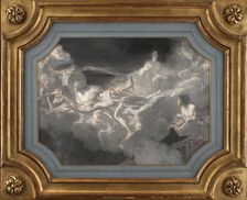 Esquisse pour l'Hôtel de Ville de Paris : La Ville de Paris conviant le monde à ses fêtes, c.1890. Creator: Jean Joseph Benjamin Constant