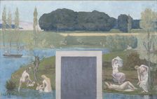 Esquisse pour l'Hôtel de Ville de Paris : l'été, 1891. Creator: Pierre Puvis de Chavannes