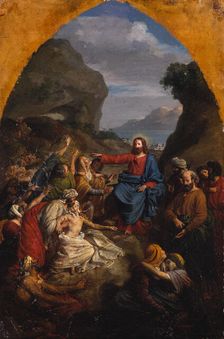 Esquisse pour Notre-Dame de Paris : Jésus-Christ guérissant les malades, between 1828 and 1835. Creator: Jean-Pierre Granger