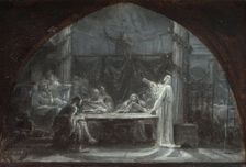 Esquisses pour l'église Saint-Gervais-Saint-Protais, c.1863. Creator: Auguste Gendron