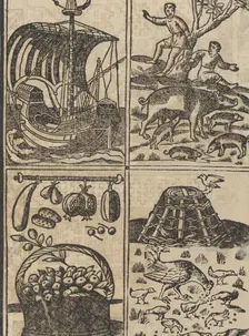 Essempio di recammi, page 9 (recto), 1530. Creator: Giovanni Antonio Tagliente