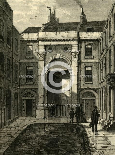 'Essex Water Gate, Essex Street, Strand', (1881). Creator: Unknown.