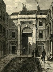 Essex Water Gate, Essex Street, Strand (1881). Creator: Unknown