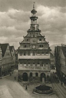 Esslingen. Old Town Hall 1931. Artist: Kurt Hielscher