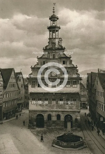 'Esslingen. Old Town Hall', 1931. Artist: Kurt Hielscher.