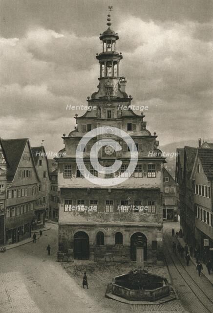 'Esslingen. Old Town Hall', 1931. Artist: Kurt Hielscher.