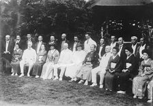 E.T. Gray & wife at Tokyo, between c1915 and c1920. Creator: Bain News Service