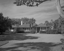 E.T. Fox, residence in Hobe Sound, Florida, 1960. Creator: Gottscho-Schleisner, Inc
