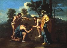 Et in Arcadia Ego c1650. Artist: Nicolas Poussin