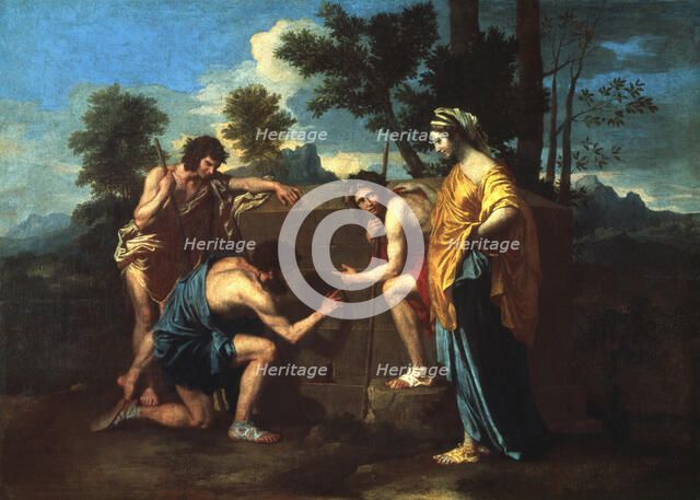 'Et in Arcadia Ego', c1650.  Artist: Nicolas Poussin