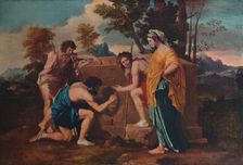 Et in Arcadia ego (Les bergers d'Arcadie or The Arcadian Shepherds) 1637-1638, (1911). Artist: Nicolas Poussin