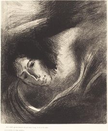 Et le diable qui les seduisait, fut jete dans l'etang de feu et de soufre, ou es la b ete et..., 189 Creator: Odilon Redon