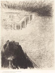 Et moi, Jean, Je vis la sainte cite, la nouvelle Jerusalem, qui descendait du ciel..., 1899. Creator: Odilon Redon