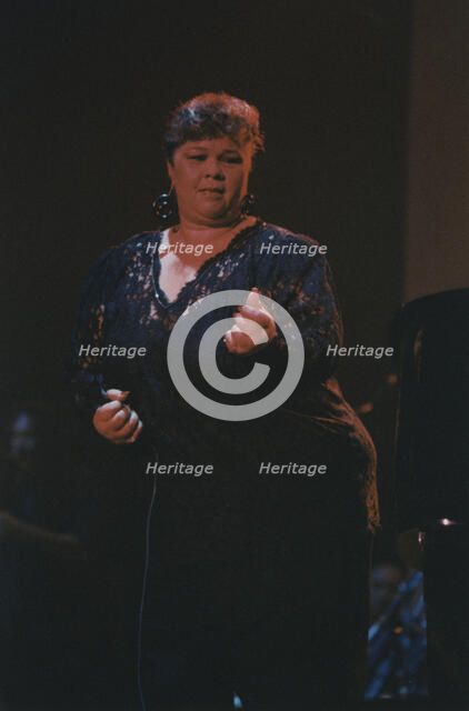 Etta James, North Sea Jazz Festival, Netherlands, 1991. Creator: Brian Foskett.