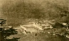 Ettal Abbey from the north slope, Bavaria, Germany, c1922. Creator: Unknown