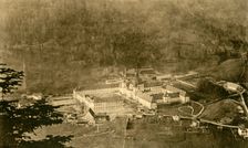 Ettal Abbey from the north slope, Bavaria, Germany, c1922. Creator: Unknown