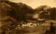 Ettal Abbey from the south, Bavaria, Germany, c1922. Creator: Heinrich Sting